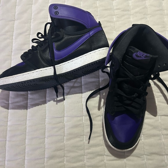 Nike Air Jordan 1 KO High Black Field Purple 2023 - Picture 2 of 4